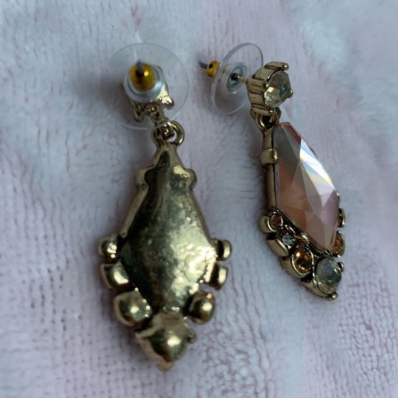 πHP x4πPink Crystal Chandelier Drop Earrings - Picture 5 of 7